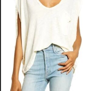 We The Free, Free People “Feelin It”Women's Cream Top